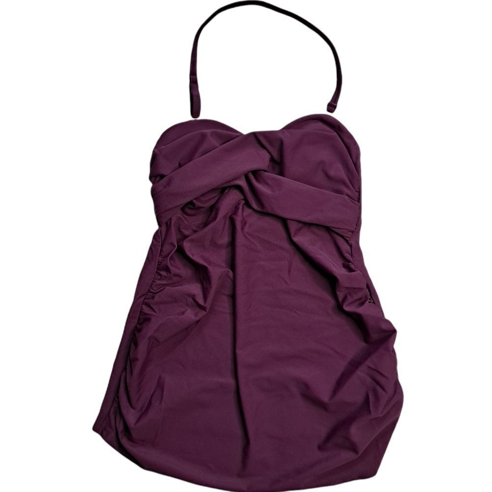 Isabel Maternity Tankini Top Boysenberry Small Medium